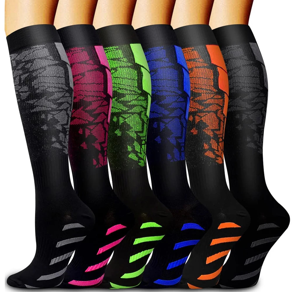 XQWOXQ Professional Sports Compression Socks Unisex