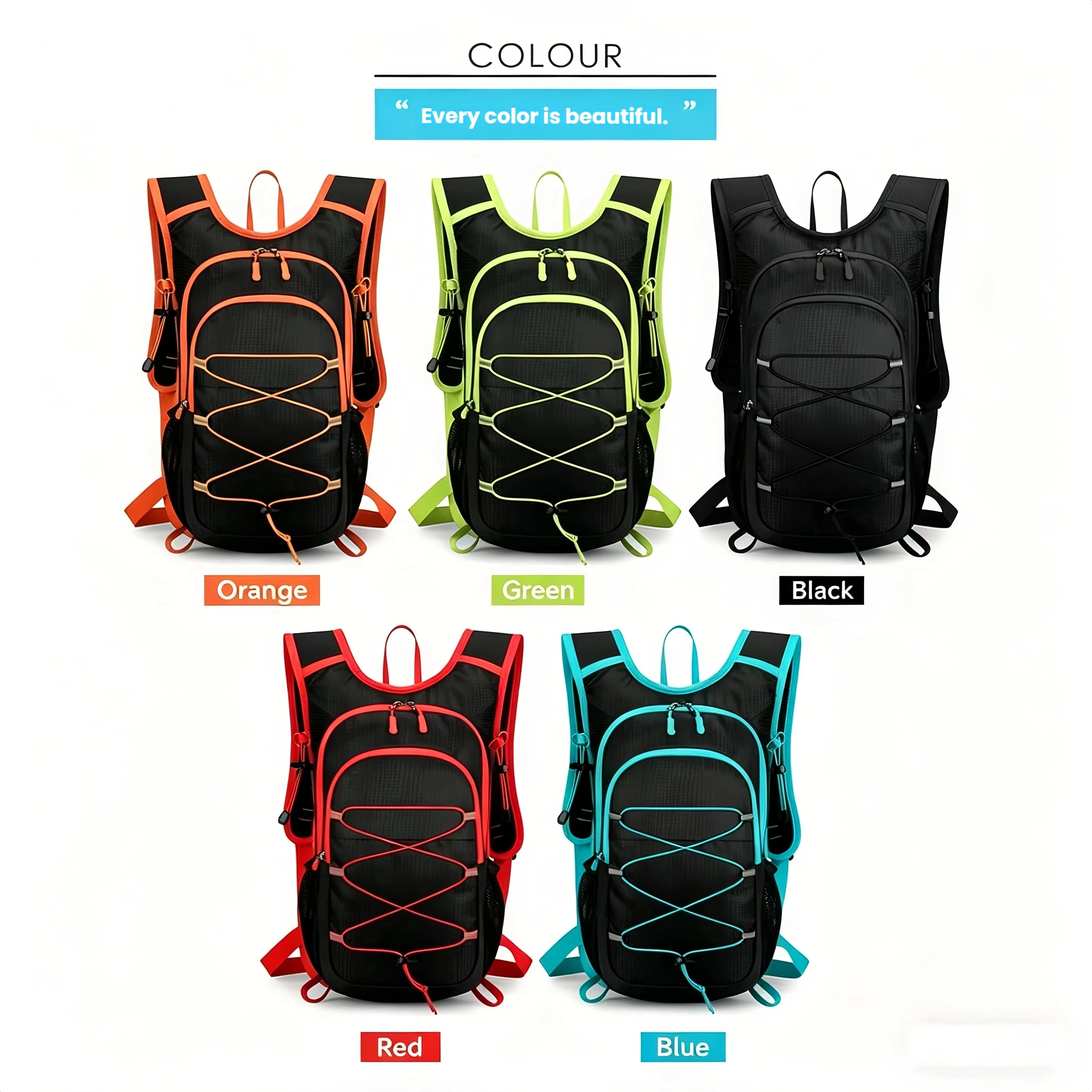 FLAME HORSE Hydration & Hiking Backpack
