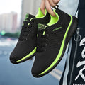 YRZL Men's Breathable Knit Runner – Stealth Black