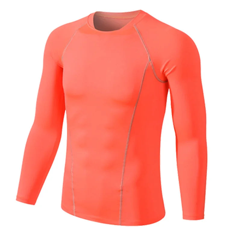 VINTOHOXN Unisex Compression Long Sleeve Sports Shirt