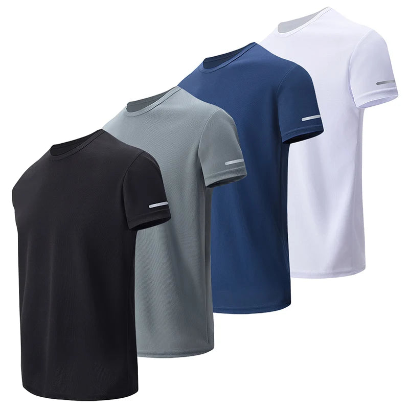 Men's Multi-Pack Gradient Quick-Drying Running Shirt