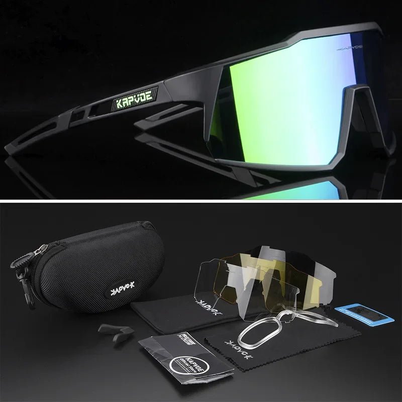 4 Lens Unisex Polarized Sunglasses