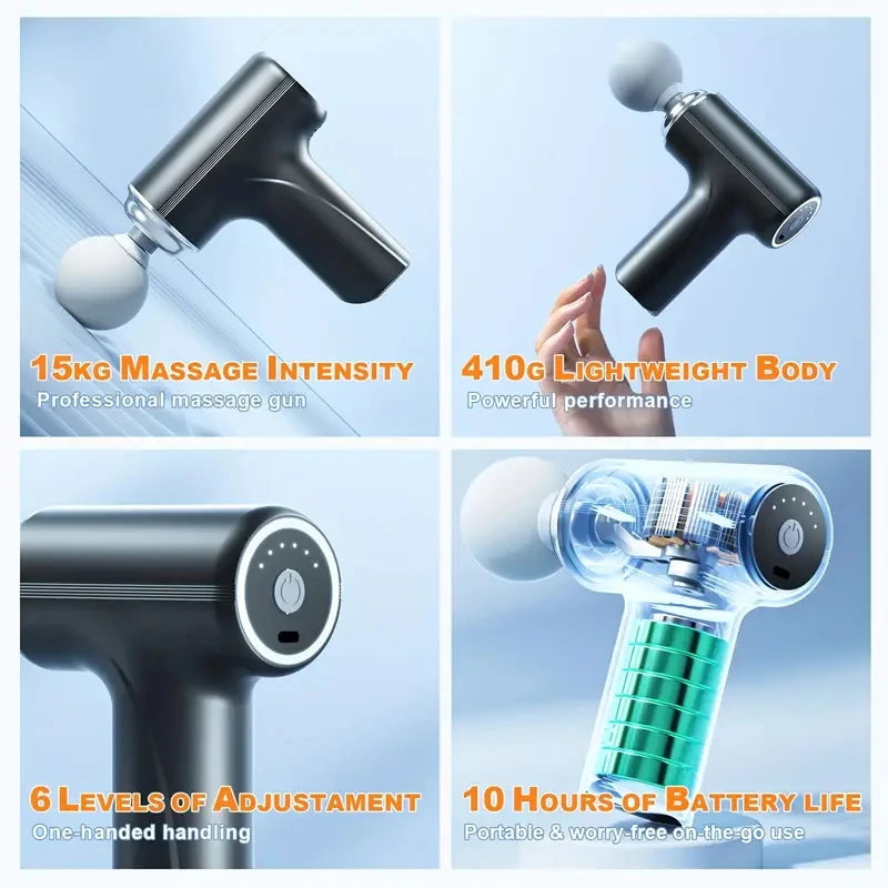 Portable Electric Fascia Massage Gun