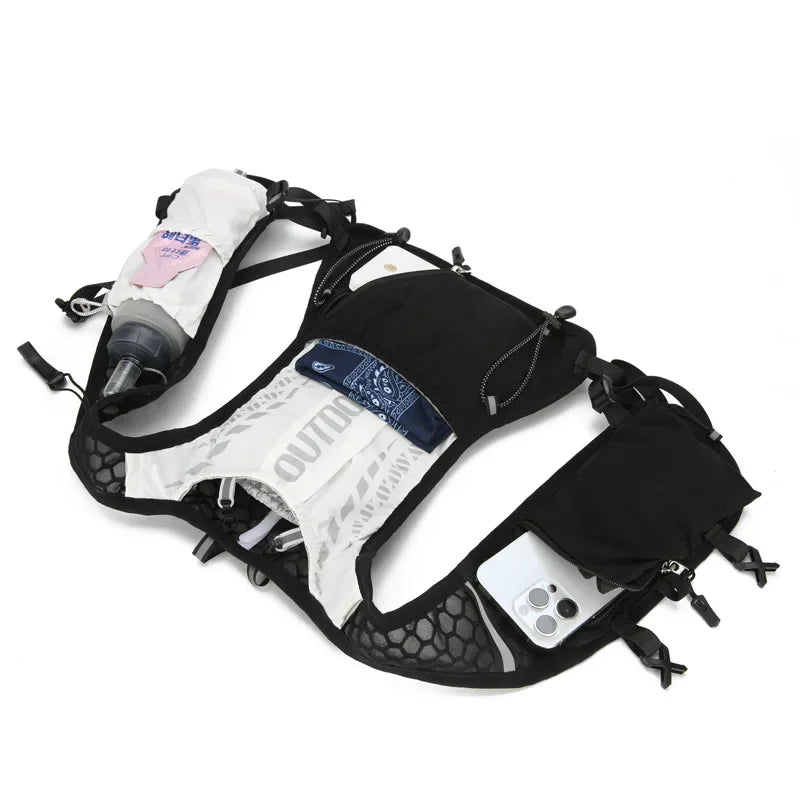 Running Hydration Vest Reflective Cycling Backpack Bicycle Bags Outdoor Sport Climbing Hiking MTB Road Bike Hydration Backpack