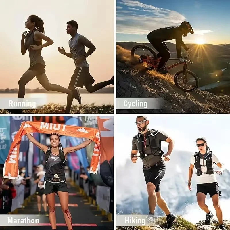 Light Weight Running Backpack With Water Bottle Holders