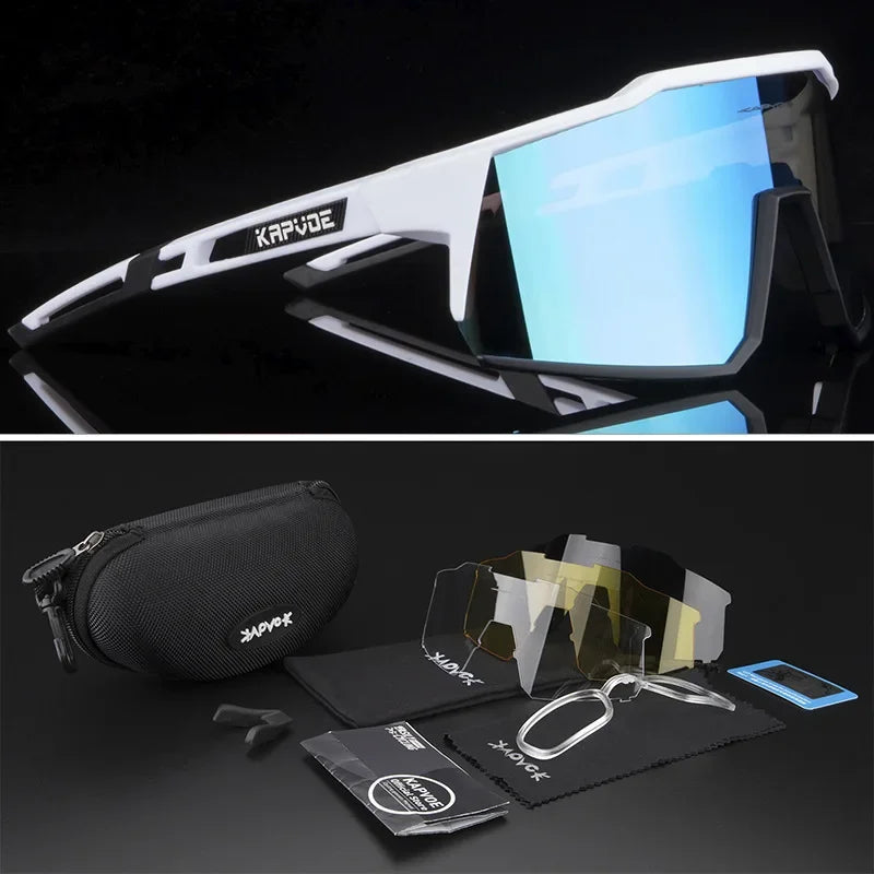 4 Lens Unisex Polarized Sunglasses