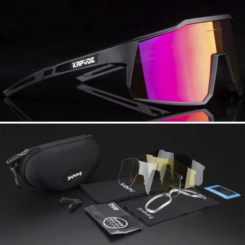 4 Lens Unisex Polarized Sunglasses