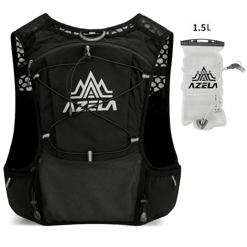 ABQP Outdoor Trail Running Backpack Ultralight Running Race Hydration Vest Breathable Jogging Vest for Marathon Cycling Hiking Trail