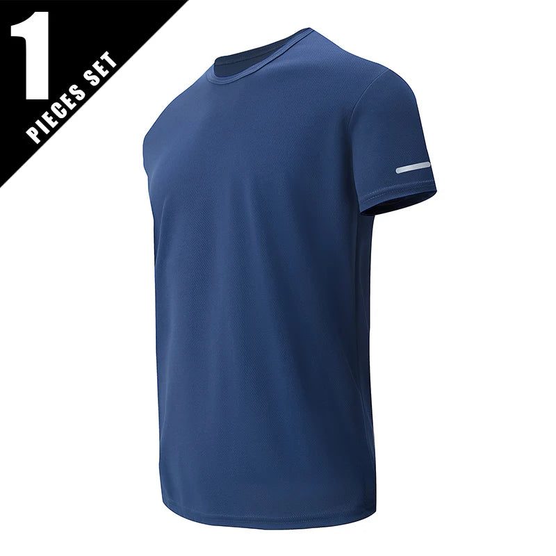 Men's Multi-Pack Gradient Quick-Drying Running Shirt