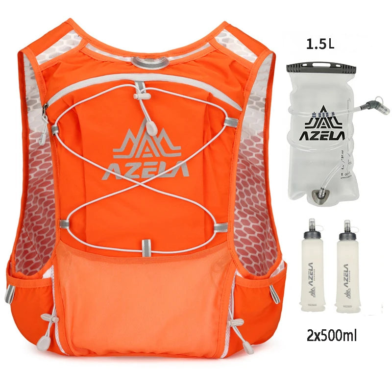 ABQP Outdoor Trail Running Backpack Ultralight Running Race Hydration Vest Breathable Jogging Vest for Marathon Cycling Hiking Trail