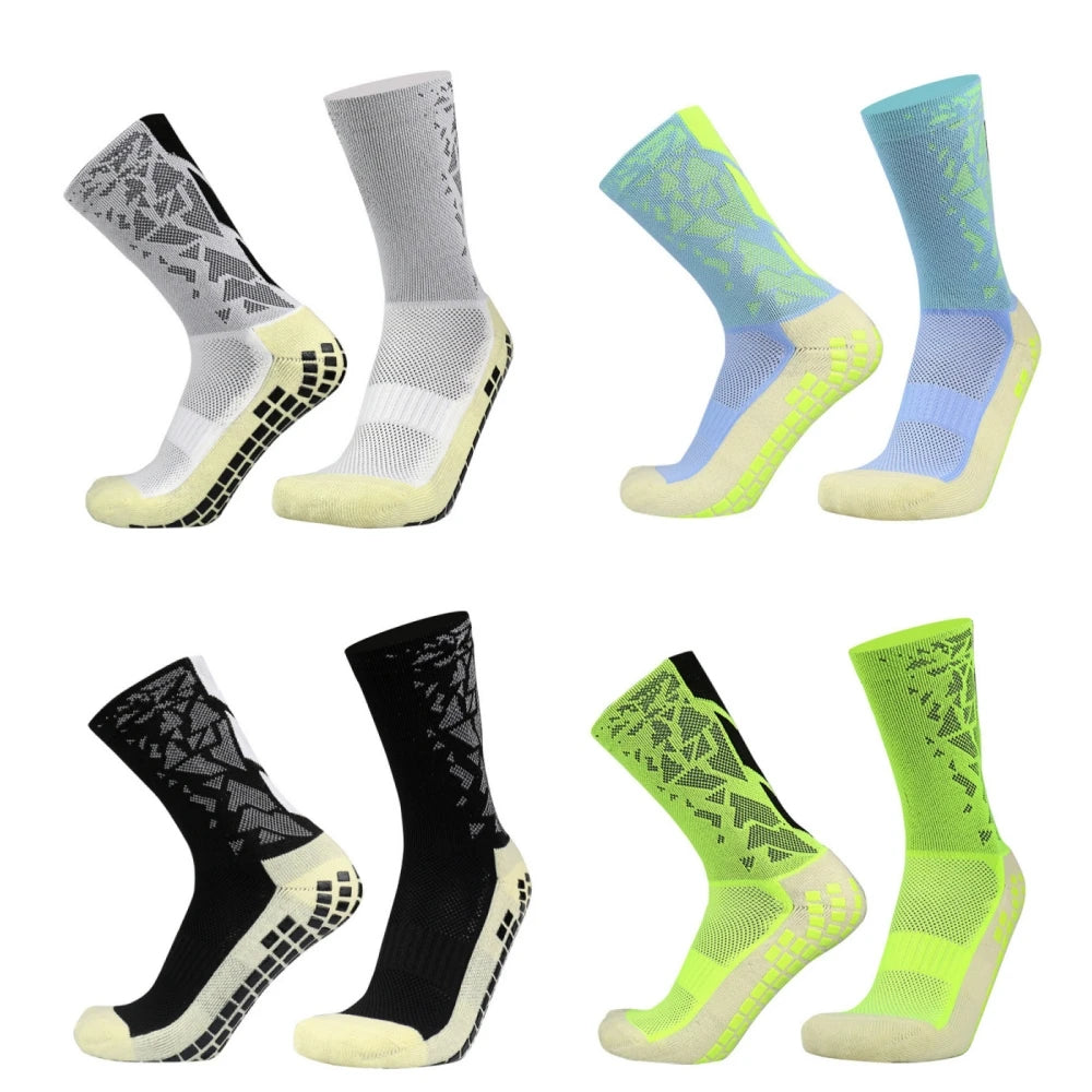Unisex Anti-Slip Athletic Socks: High Quality, Soft, Breathable & Thickened Sports Socks for Running, Cycling, Hiking, Football