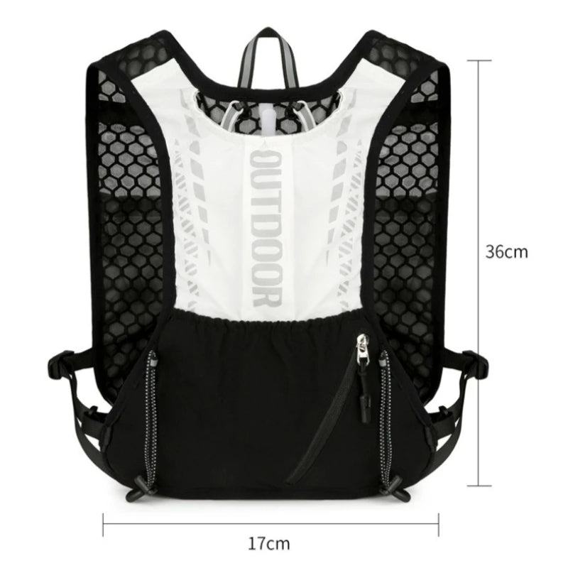 FLAME HORSE Reflective Cycling Running Vest