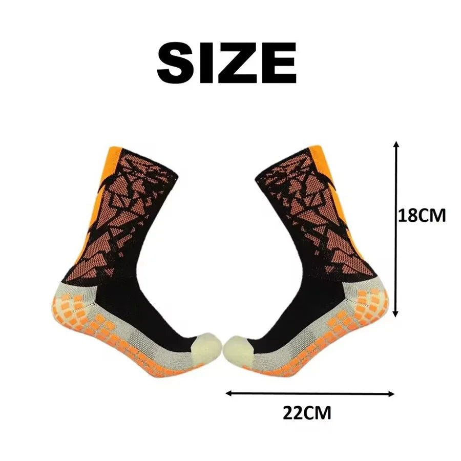 Unisex Anti-Slip Athletic Socks: High Quality, Soft, Breathable & Thickened Sports Socks for Running, Cycling, Hiking, Football