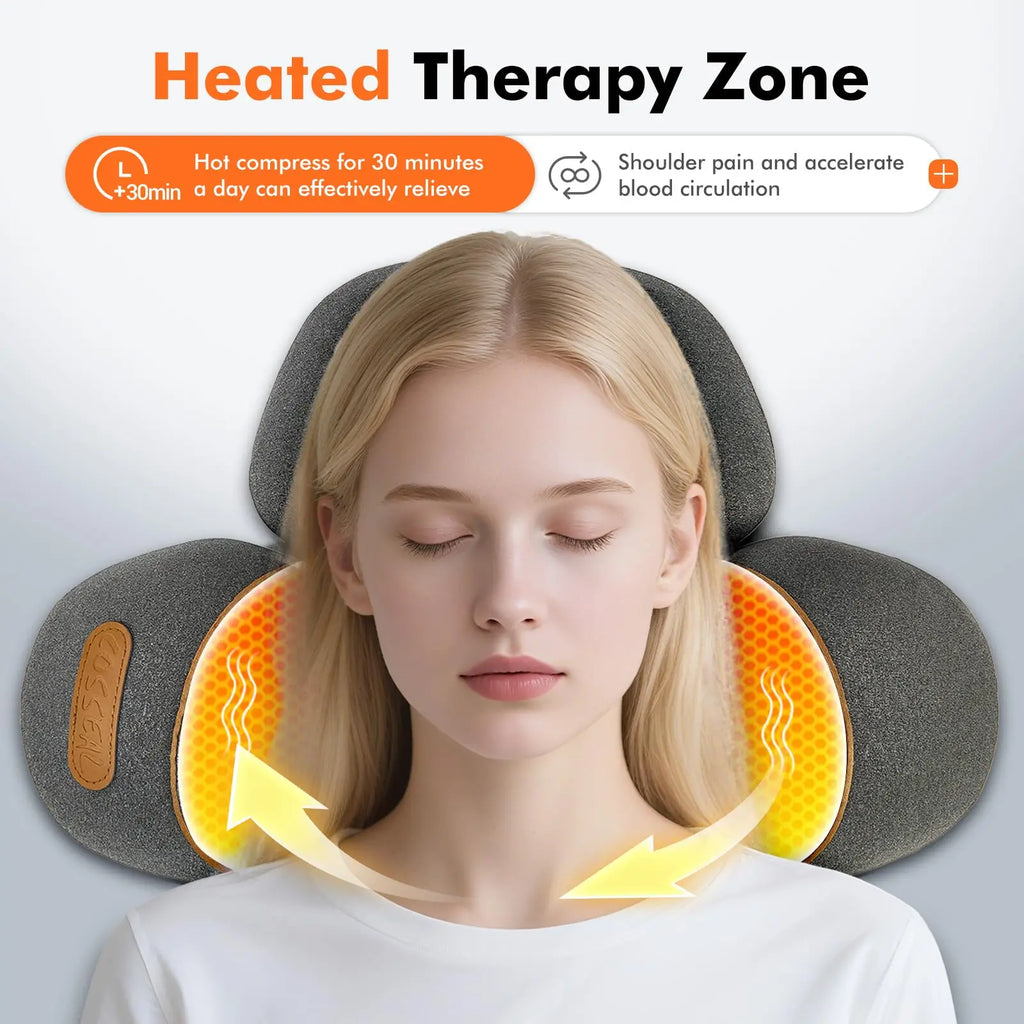 PAQIN 3-in-1 Neck Massager Pillow