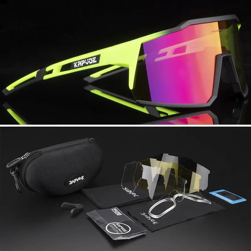 4 Lens Unisex Polarized Sunglasses