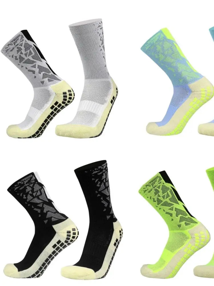 Unisex Anti-Slip Athletic Socks: High Quality, Soft, Breathable & Thickened Sports Socks for Running, Cycling, Hiking, Football