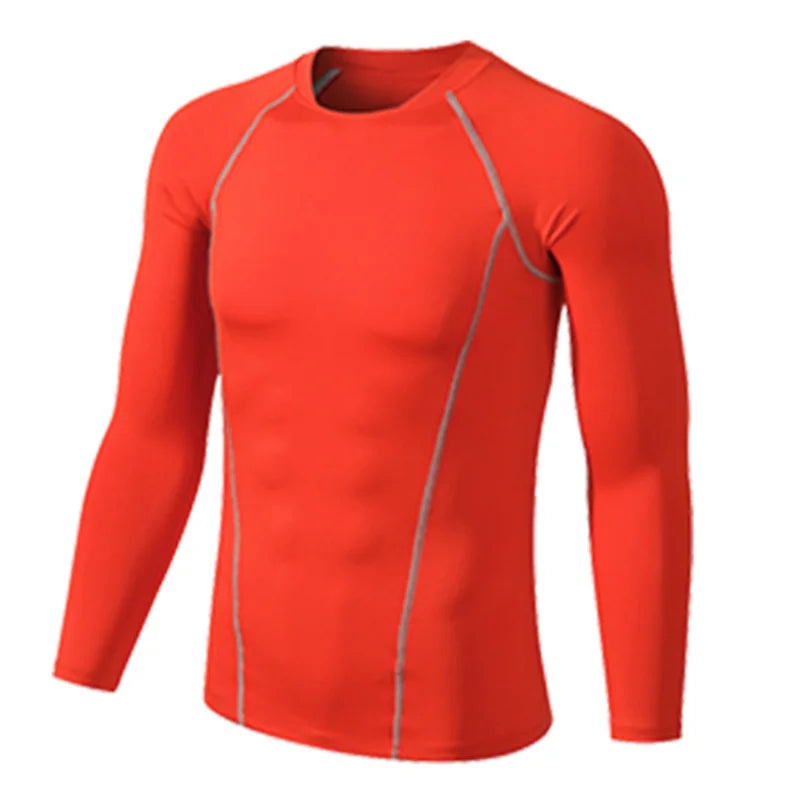 VINTOHOXN Unisex Compression Long Sleeve Sports Shirt