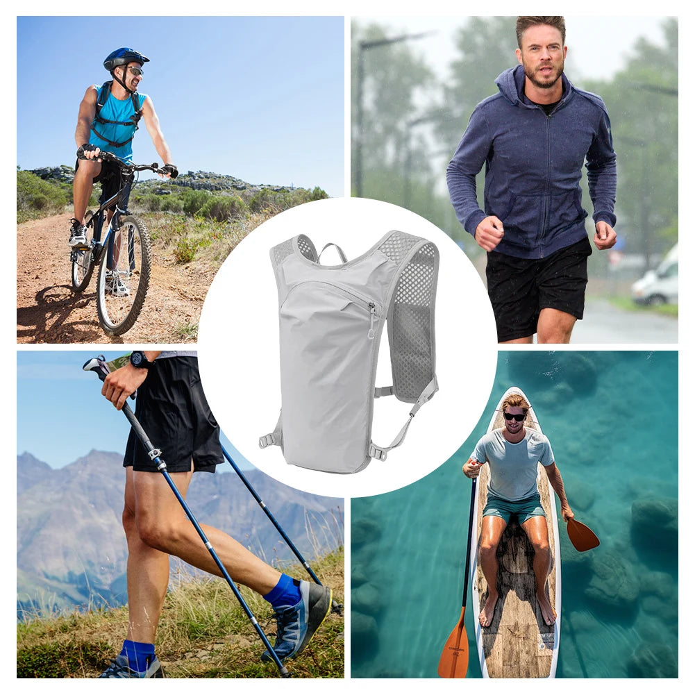 Breathable Running Backpack Lightweight Cycling Run Jogging Marathon Backpack Outdoor Sports Hiking Vest ﻿