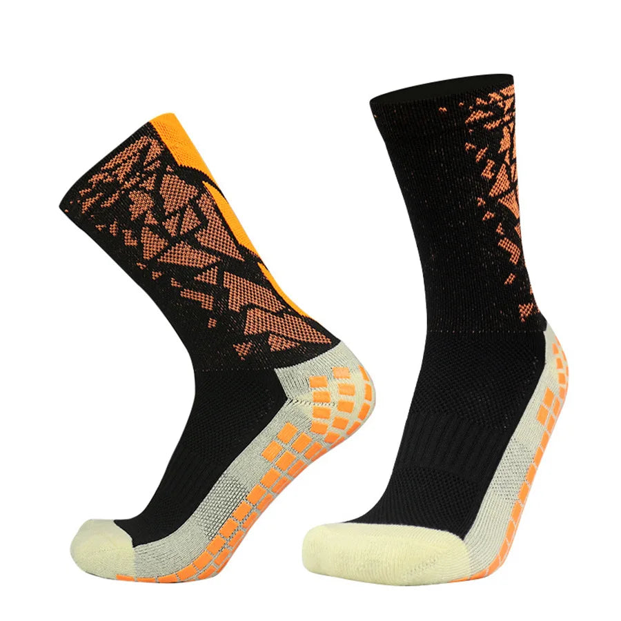 Unisex Anti-Slip Athletic Socks: High Quality, Soft, Breathable & Thickened Sports Socks for Running, Cycling, Hiking, Football